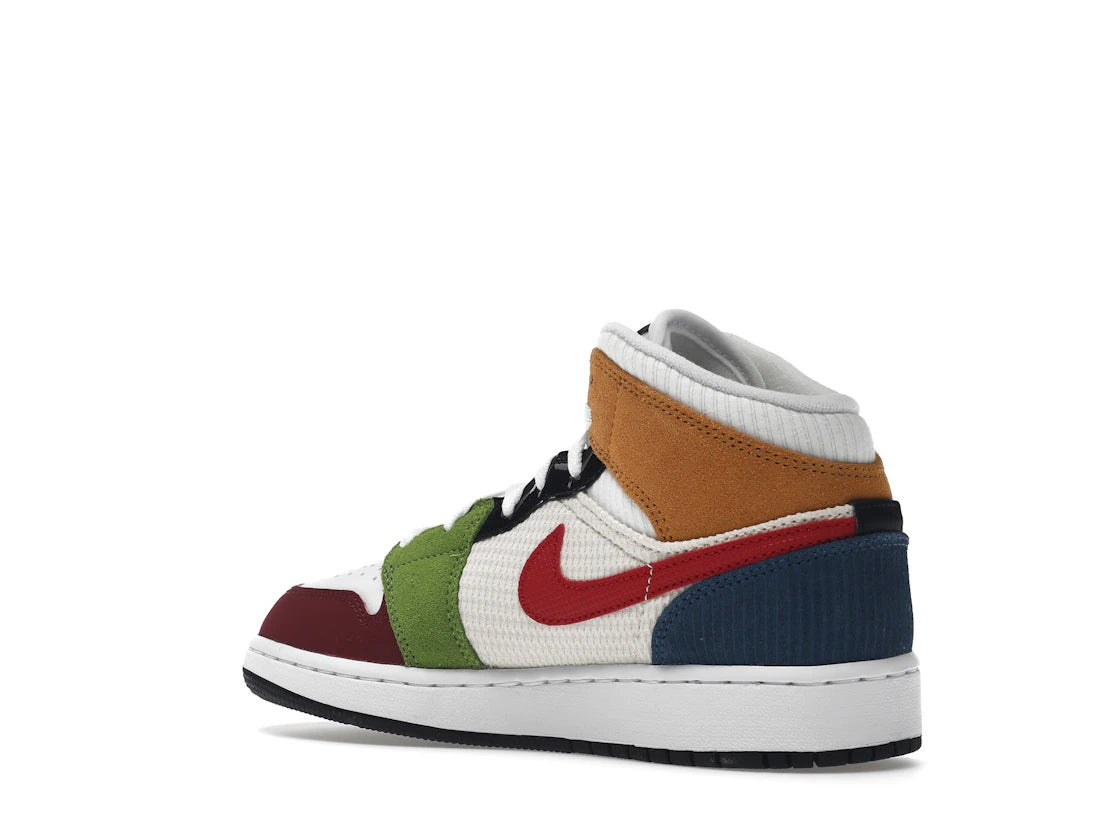 Air Jordan 1 Mid SE Patchwork