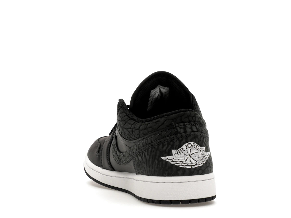 Air Jordan 1 Low Black Elephant