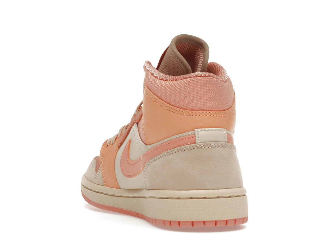 Air Jordan 1 Mid Apricot Orange