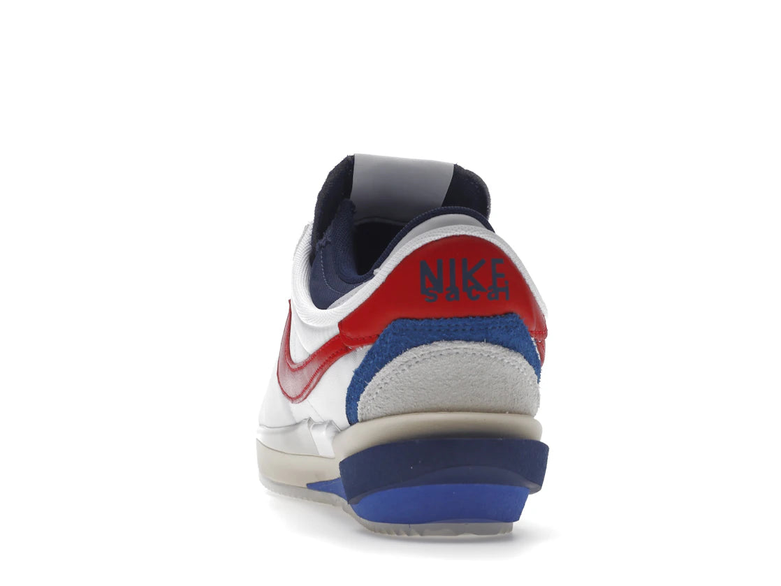Nike Cortez 4.0 Sacai White University Red Blue