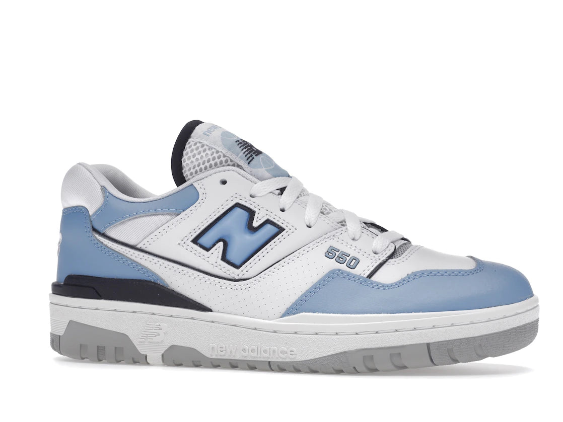 New Balance 550 White Team Carolina