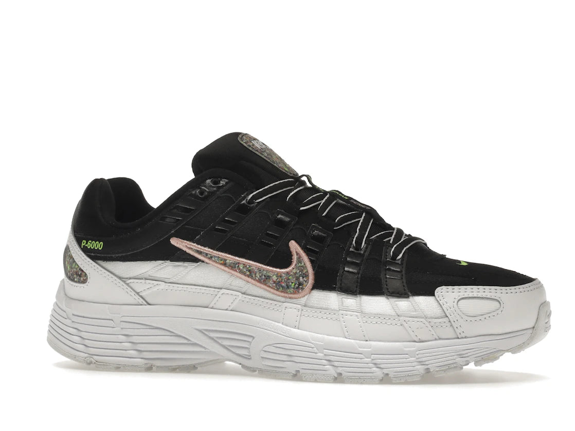 Nike P-6000 SE Black Multi Color White