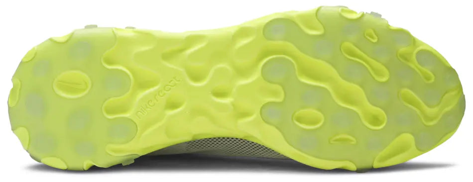 Nike React Runner ISPA Platinum Tint Volt Glow Team Red