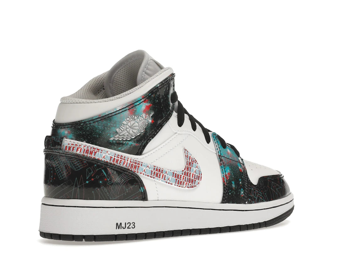 Air Jordan 1 Mid University Take Flight