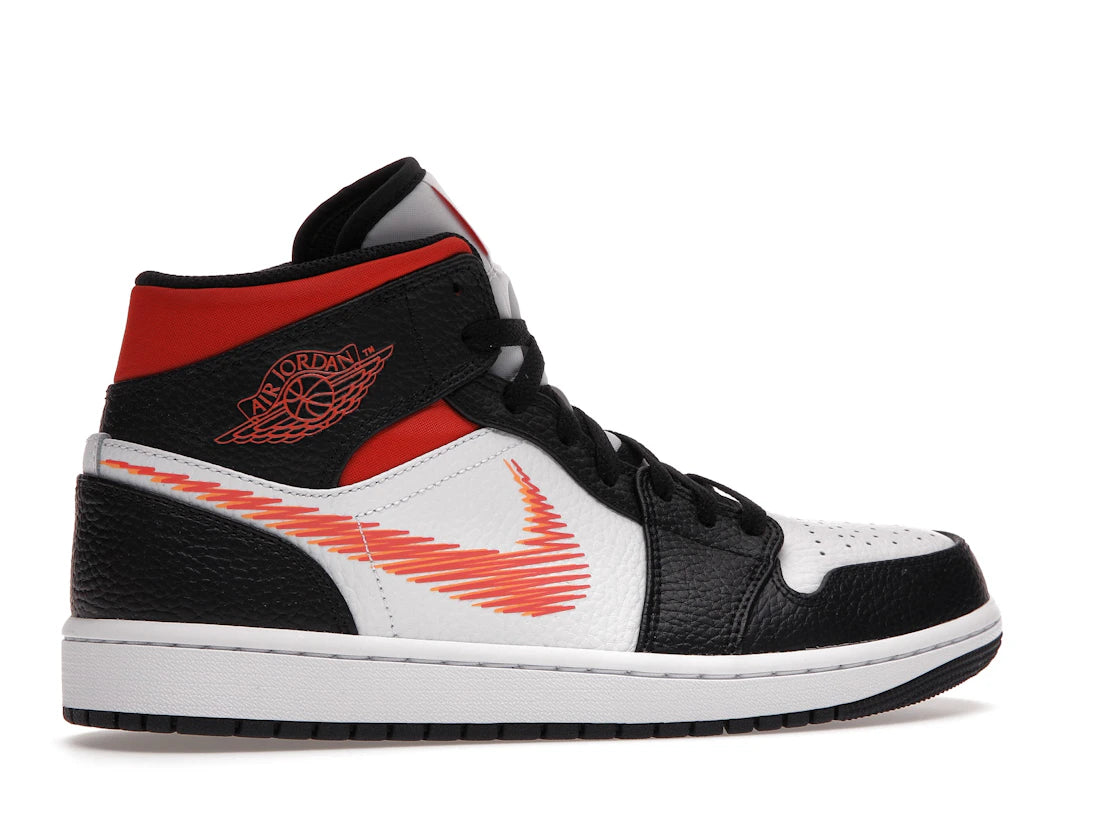Air Jordan 1 Mid Zig Zag Swoosh