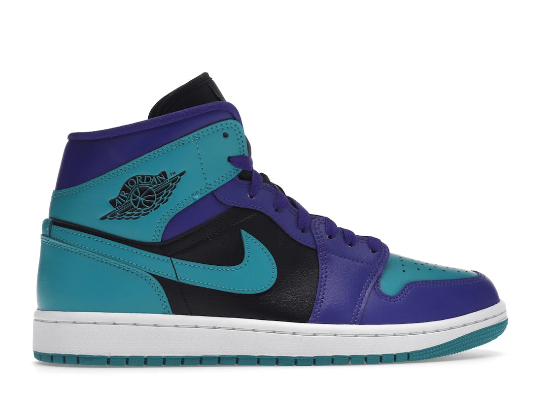 Air Jordan 1 Mid Black Grape