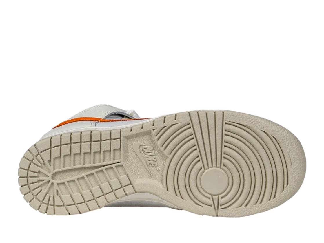 Nike Dunk High White Orange