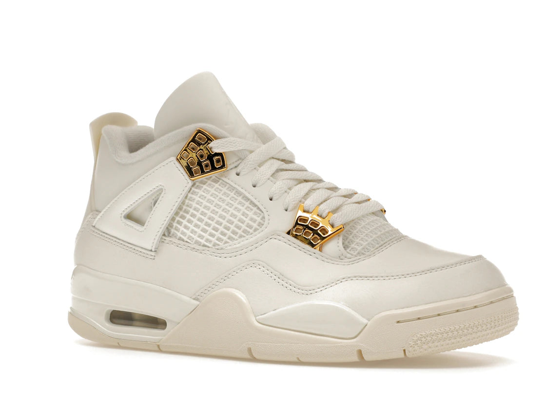 Air Jordan 4 Sail Metallic Gold