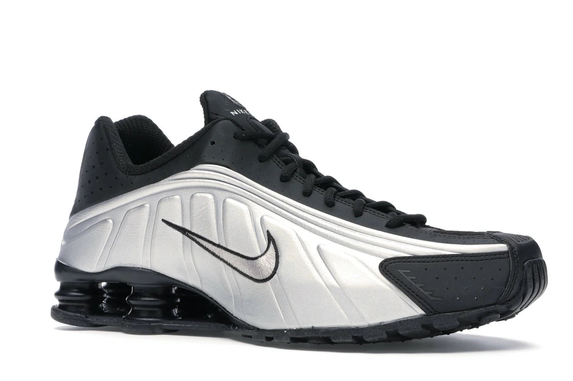 Nike Shox R4 Black Metallic Silver