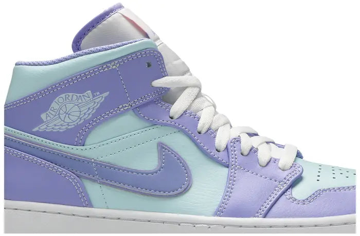 Air Jordan 1 Mid Purple Aqua