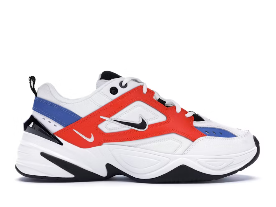 Nike M2K Tekno White Black Orange