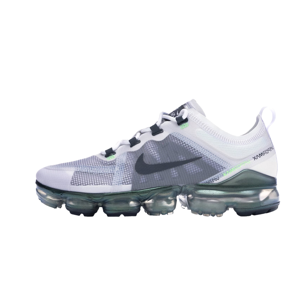 Nike Air VaporMax 2019 Premium White Platinum Tint Lime Blast