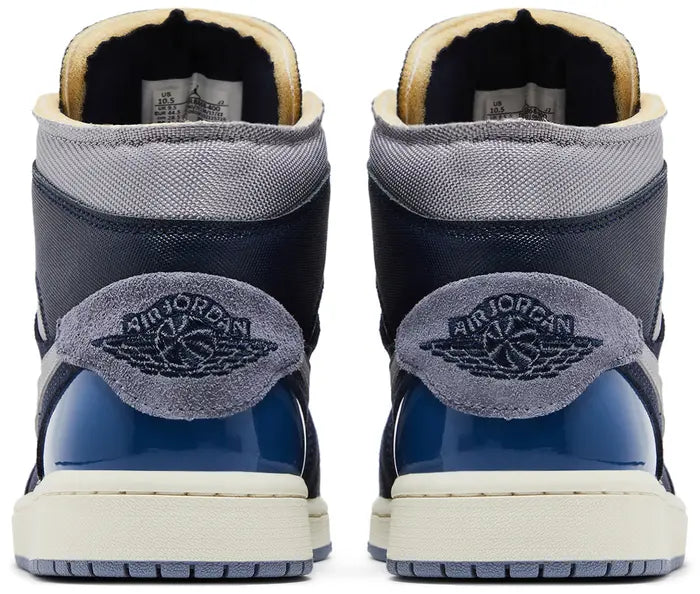 Air Jordan 1 Mid SE Craft Obsidian French Blue Ashen Slate White