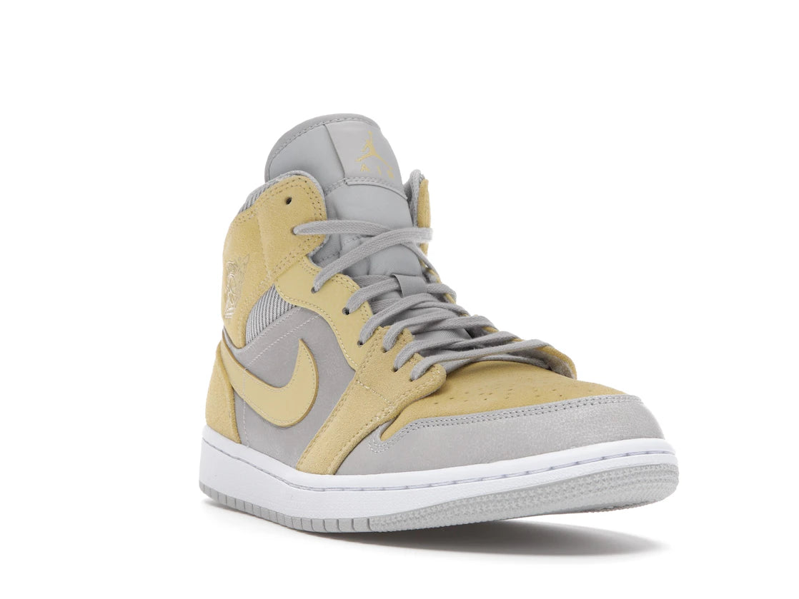 Air Jordan 1 Mid Mixed Textures Yellow