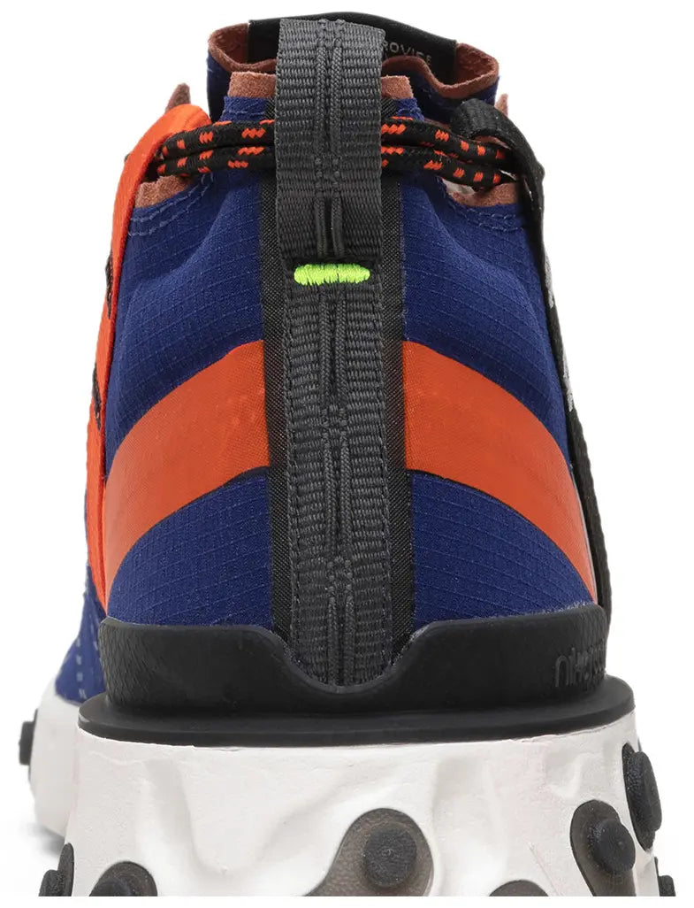 Nike React Runner Mid WR ISPA Blue Void Team Orange
