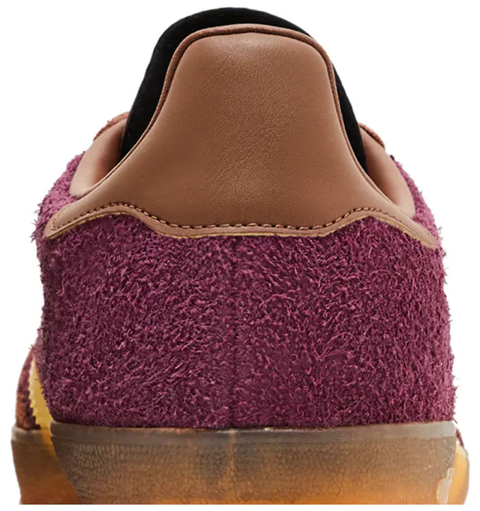 Adidas Gazelle Indoor Maroon Almost Yellow