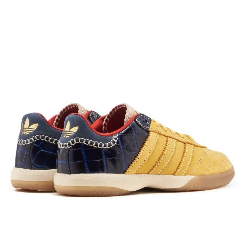 Adidas Samba Millennium Wales Bonner Fade Gold Navy Croc