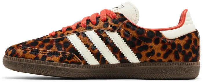Adidas Samba OG Preloved Red Leopard