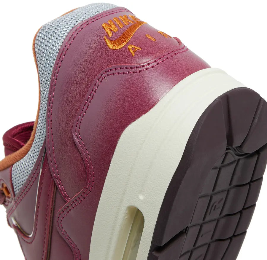 Nike Air Max 1 Patta Rush Maroon