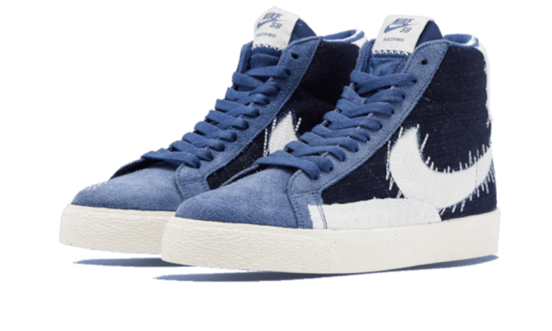 Nike SB Zoom Blazer Mid Sashiko Mystic Navy