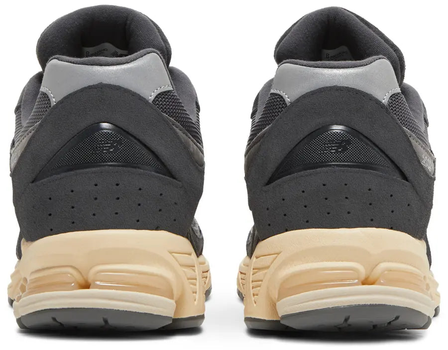 New Balance 2002R Black Dark Grey