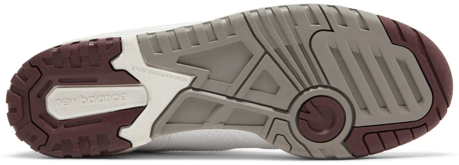 New Balance 550 Burgundy Cyan