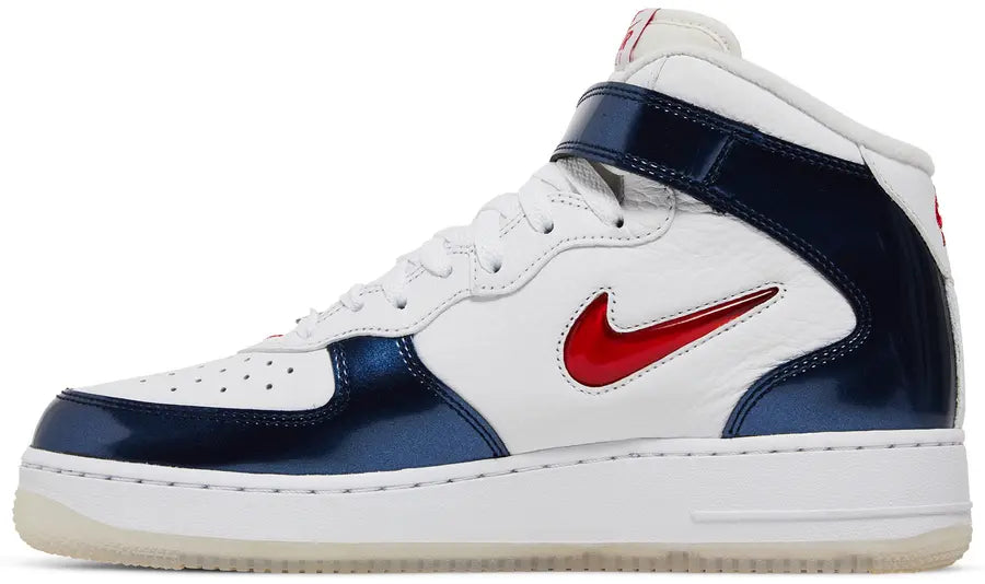 Nike Air Force 1 Mid University Red Midnight Navy