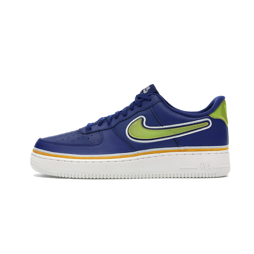 Nike Air Force 1 Low Sport NBA Deep Royal University Gold