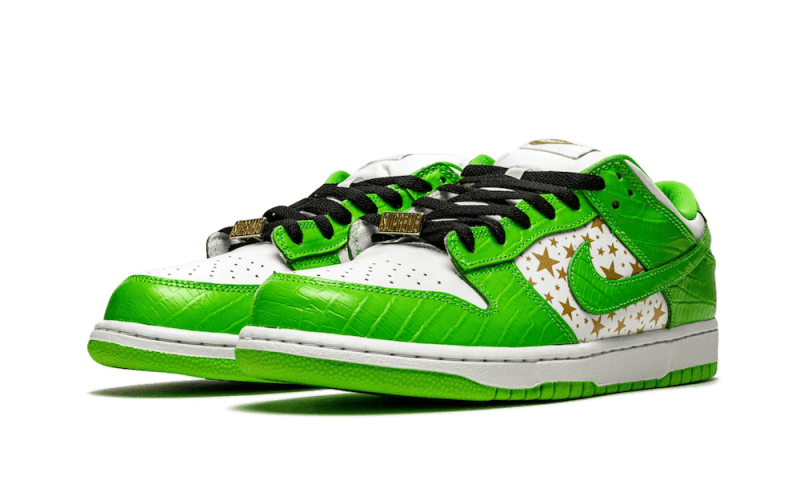 Nike SB Dunk Low Supreme Stars Mean Green (2021)