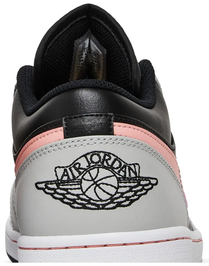 Air Jordan 1 Low Black Grey Pink