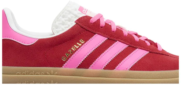 Adidas Gazelle Bold Collegiate Red Lucid Pink