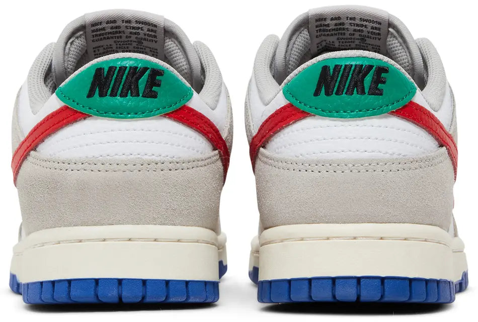 Nike Dunk Low Light Iron Ore Red Blue