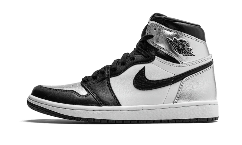 Air Jordan 1 Retro High Silver Toe