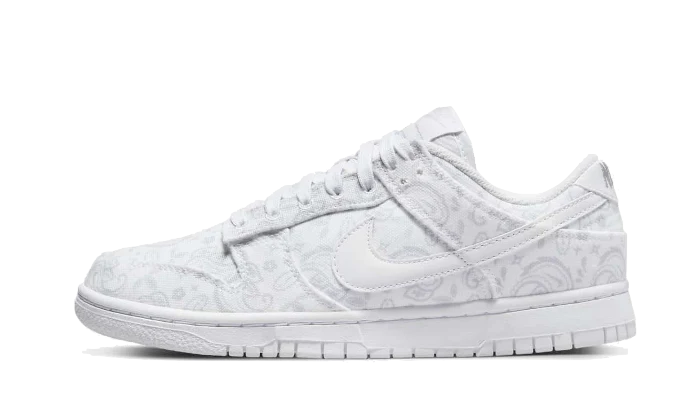 Dunk Low White Paisley