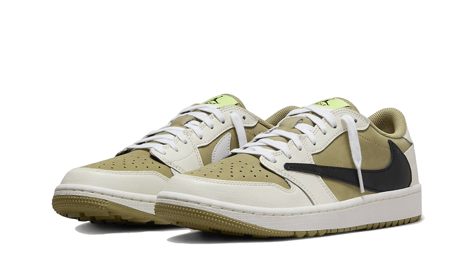 Air Jordan 1 Retro Low Golf Travis Scott Neutral Olive