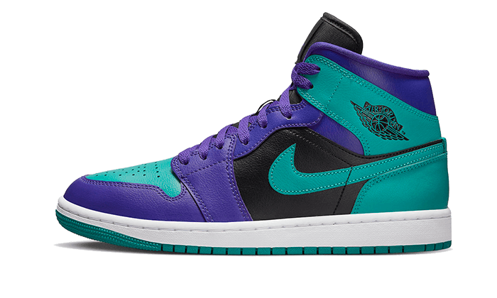 Air Jordan 1 Mid Black Grape