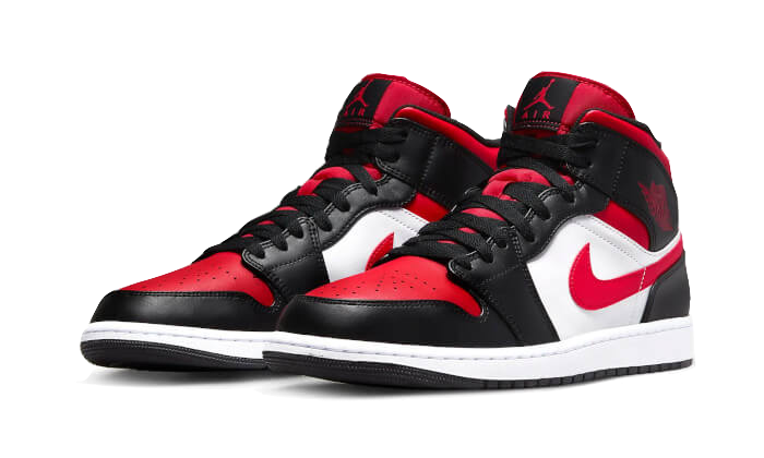 Air Jordan 1 Mid Alternate Bred Toe