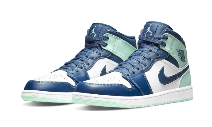 Air Jordan 1 Mid Mystic Navy Mint Foam