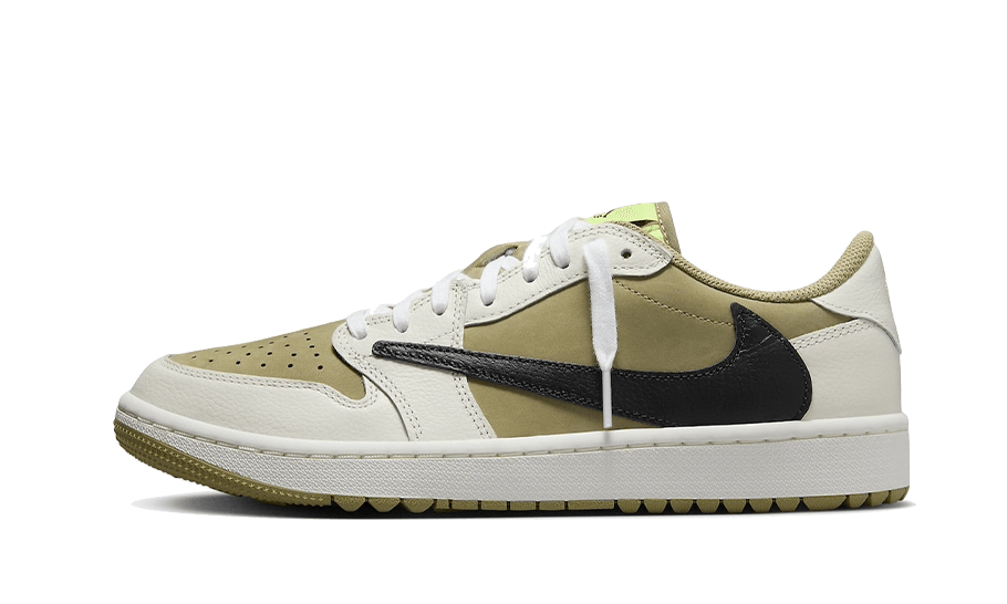 Air Jordan 1 Retro Low Golf Travis Scott Neutral Olive