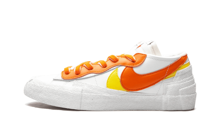 Blazer Low Sacai White Magma Orange