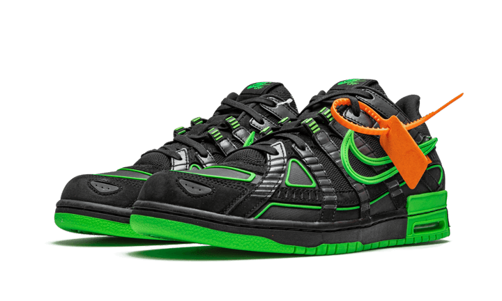 Air Rubber Dunk Off-White Green Strike