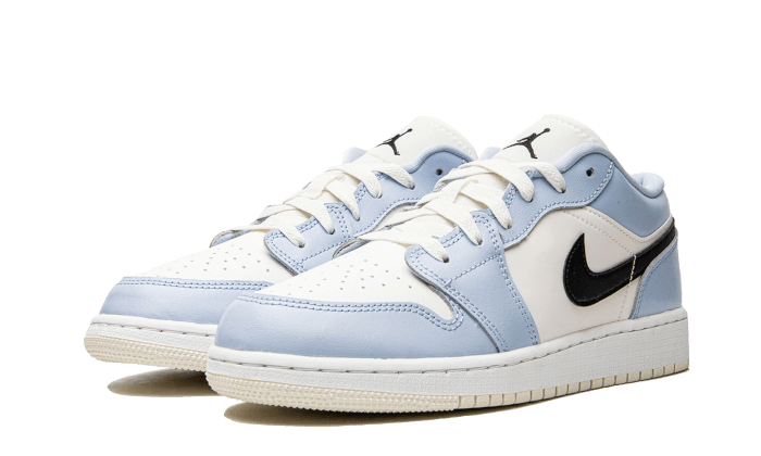 Air Jordan 1 Low Ice Blue Black