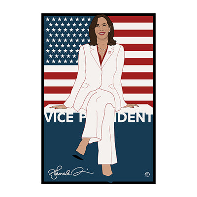 Vice President Kamala Harris Notecard