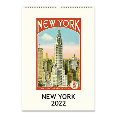 2022 New York City Wall Calendar