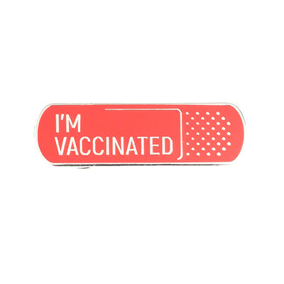 I'm Vaccinated Enamel Pin