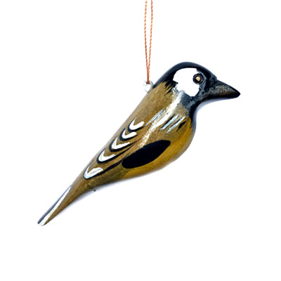 Black Capped Chickadee Ornament