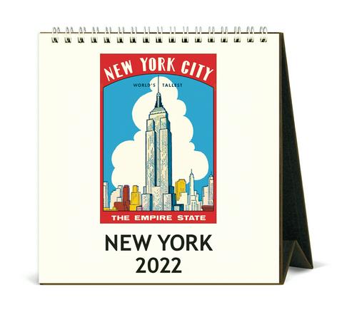 2022 New York City Desk Calendar