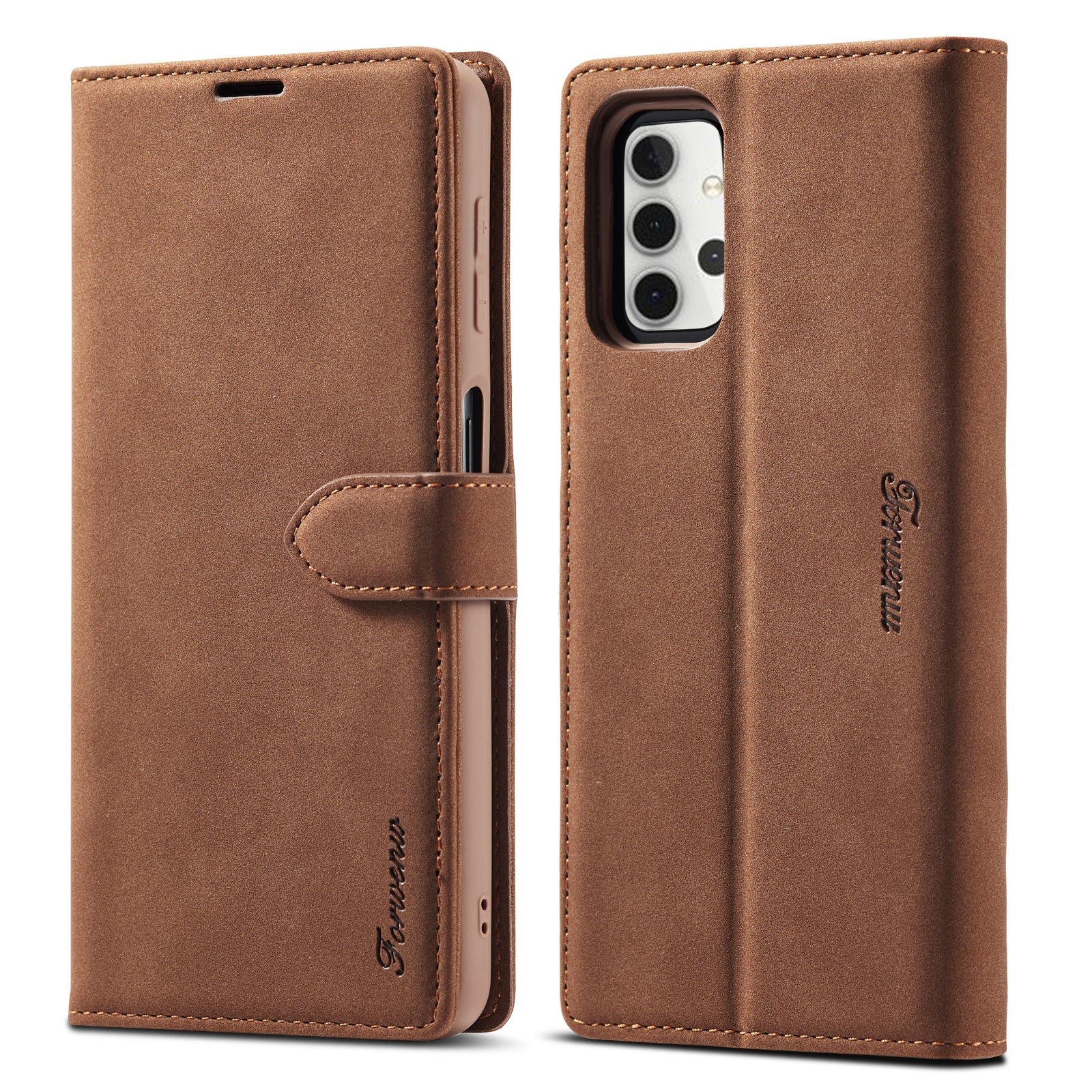 Gentry Slim Galaxy A04e Leather Case Book Stand Wallet Buckle