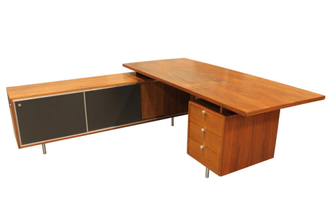 1960 S George Nelson Executive Desk By Herman Miller Main Street