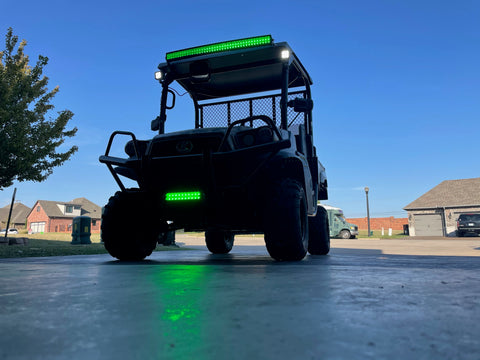 Green LED Light Bars